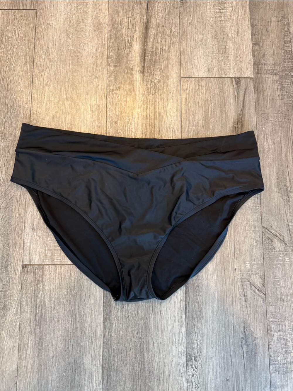 Ninety Black High-Cut Swim Brief